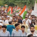 “मेरा भारत, मेरी जिम्मेदारी” थीम के तहत मेरा युवा भारत (माय भारत) द्वारा शहीदी दिवस पर  पदयात्रा का आयोजन किया गया।