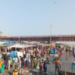 सोमवती अमावस्या पर हज़ारों श्रधालुओ ने किया गंगा में स्नान।