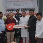 मंत्री राजेश नागर ने की सिटी प्रेस क्लब (रजि.) फरीदाबाद के 26 पत्रकारों को स्कूटी वितरित  !